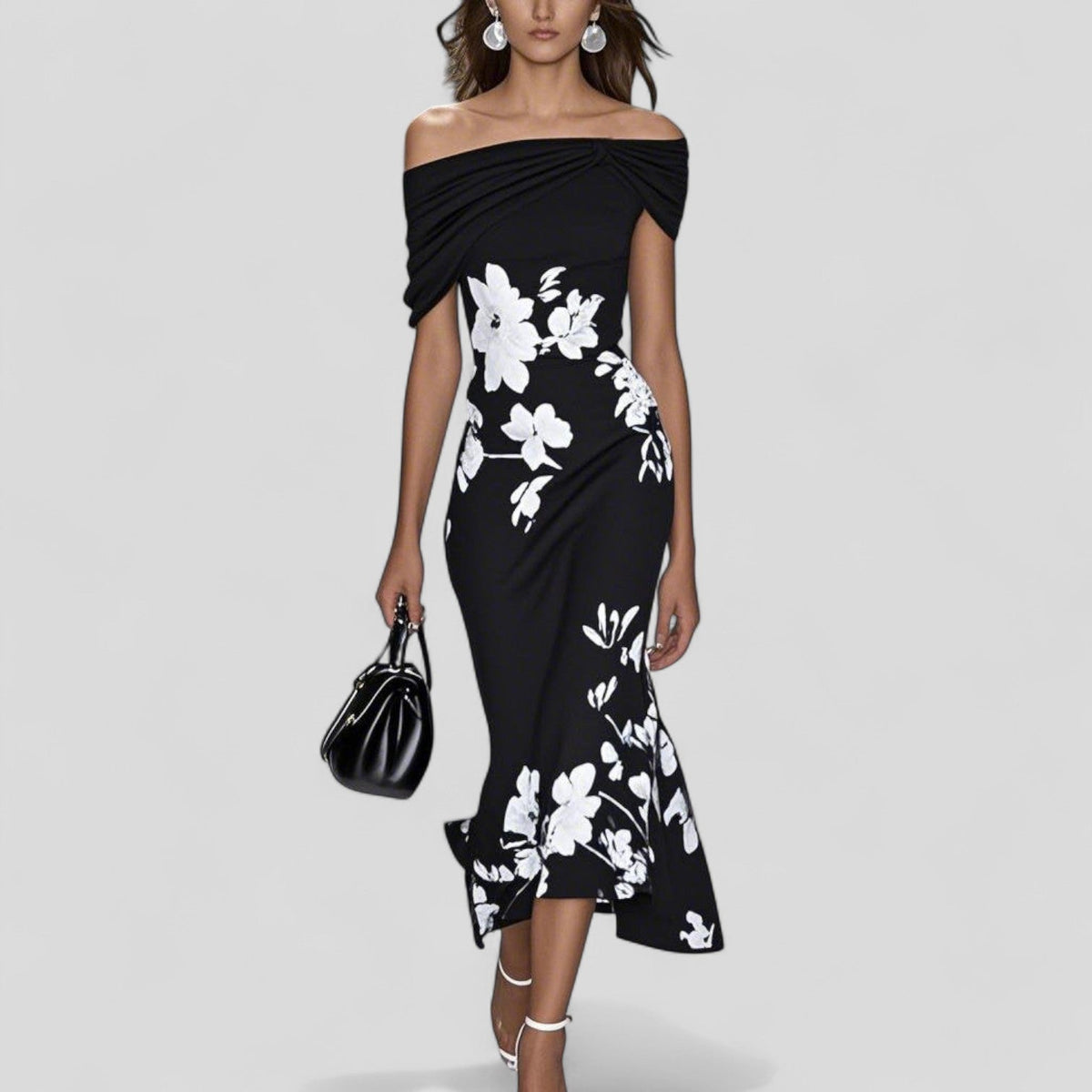 The Isabrunel – Women's Statement Midi Dress | Huna