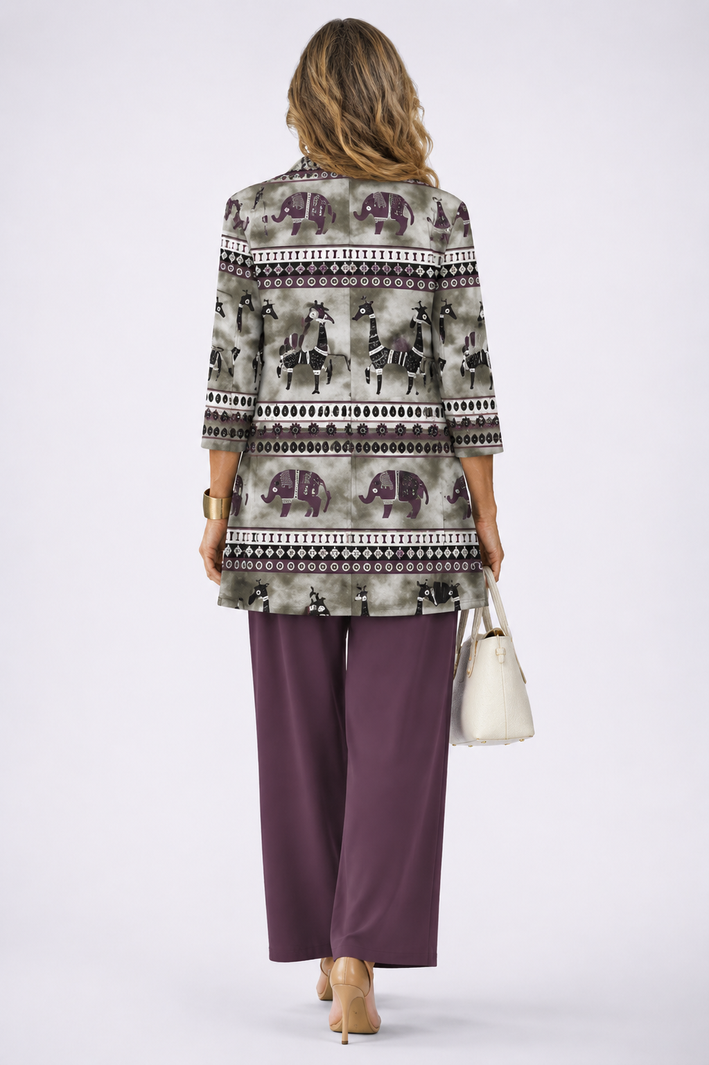 Women's 3 Piece Set UK – Plum Purple | The Valerie | Huna