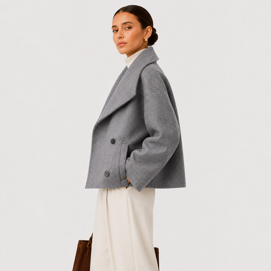 Women's Elegant Jacket UK – Classic Old Money Outerwear | The Roswitha | Huna