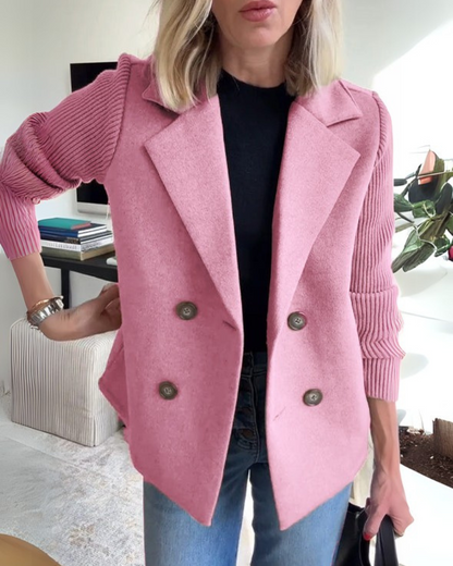Women's Casual Blazer UK – Neutral Lightweight | The Adelaide | Huna