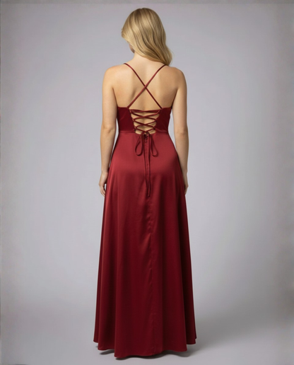 The Serena – Women's Leg-Split Maxi Dress – Huna