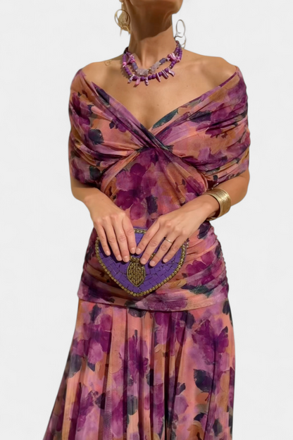 The Eryzziah – Women's Floral Occasion Dress | Huna