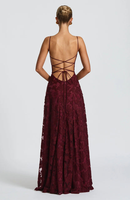 The Maevy – Women's Elegant Maxi Dress | Huna