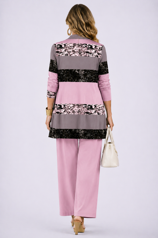 Women's 3 Piece Set UK – Soft Pink | The Patricia | Huna