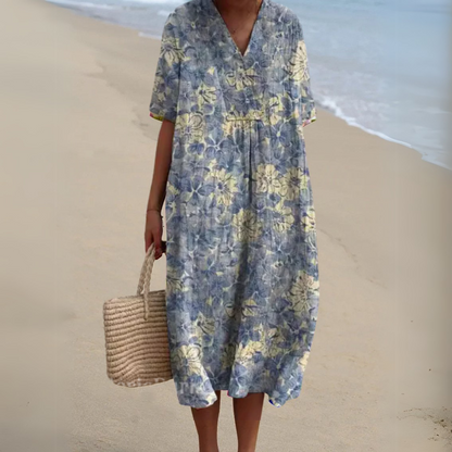 The Orla – Elegant Floral Day Dress