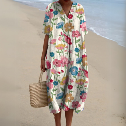 The Orla – Women's Floral Day Dress – Huna