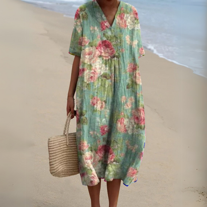 The Orla – Women's Floral Day Dress – Huna