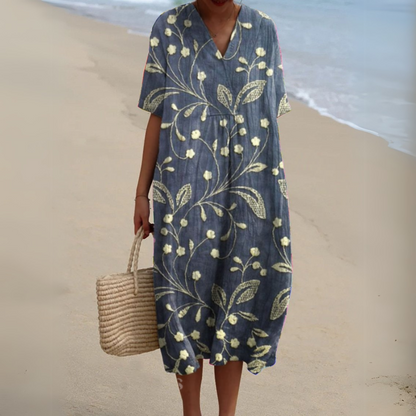 The Orla – Women's Floral Day Dress – Huna