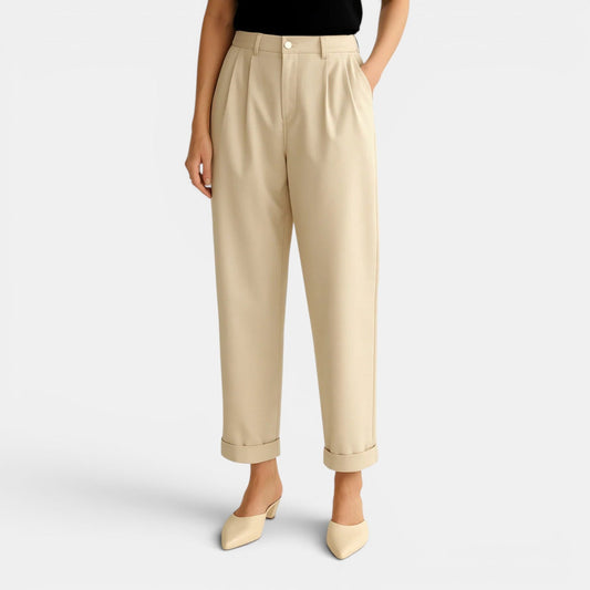 Women’s High Waist Linen Pants 1
