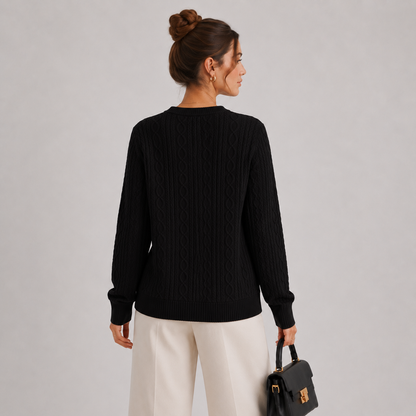 Women's Lightweight Sweater Zip Collar Long Sleeve Knitwear 3