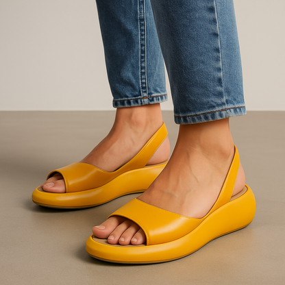 Women's Orthopedic Arch Support Sandals – Cushioned | The Mika | Huna